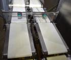 Used Bizerba Model CWD Dual Lane Checkweigher With Reject. Weight range: 600/1500 grams with accuracies 0.2/0.5 grams.