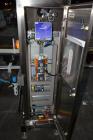Used Garvens Model E2 Three Belt Checkweigher capable of speeds up to 200 containers per minute. Has a maximum weight range up to 600 grams. Has an air reject. 1/60/110V. Built 2004.