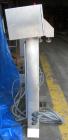 Used Hi Speed Mettler Toledo Container Checkweigher, Model SST1100SS-CM. Stainless steel side belt load cell mechanism with a weight range up to 50 pounds. Capable of speeds up to 250 packages per mi...