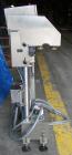 Used Hi Speed Mettler Toledo Container Checkweigher, Model SST1100SS-CM. Stainless steel side belt load cell mechanism with a weight range up to 50 pounds. Capable of speeds up to 250 packages per mi...