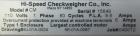 Used Hi Speed Mettler Toledo Container Checkweigher, Model SST1100SS-CM. Stainless steel side belt load cell mechanism with a weight range up to 50 pounds. Capable of speeds up to 250 packages per mi...