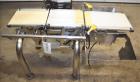 Used Ishida Belt Checkweigher, Model DACS. Checkweigher range is 0 to 1500 grams