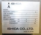 Used-Ishida Checkweigher, Model DACS-W-030-SB/PB-I, 3.0 Kg  Maximum Capacity.  Serial # 41301, built 1999.  Offered as-is, a...