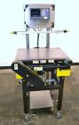 Used Mettler Toledo Model 9482 ExpressWeigh Checkweigher. Capable of 15 to 100 cartons per minute. Consisting of:  (1) Model 9482 Expressweigh controller, (1) Jagxtreme controller, (1) Model 9477 bel...
