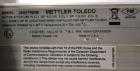 Used Mettler Toledo Model 9482 ExpressWeigh Checkweigher. Capable of 15 to 100 cartons per minute. Consisting of:  (1) Model 9482 Expressweigh controller, (1) Jagxtreme controller, (1) Model 9477 bel...
