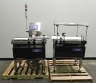 Used Hi-Speed Mettler-Toledo Model XE Belt Check Weighing System. Capable of speeds up to 500 packages per minute.3 belt system,8