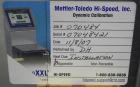 Used Hi-Speed Mettler-Toledo Model XE Belt Check Weighing System. Capable of speeds up to 500 packages per minute.3 belt system,8