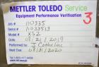 Used Mettler Toledo Hi Speed Inc Check Weigher, Model XS2.