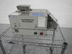 Used Mocon Automatic Balance Checkweigher with Mocon automatic sorter, model AB-Plus Master, speeds from 20-45 units/minute, 1-0.1 mg readability, serial #0499AX065.