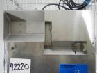 Used Mocon Automatic Balance Checkweigher with Mocon automatic sorter, model AB-Plus Master, speeds from 20-45 units/minute, 1-0.1 mg readability, serial #0499AX065.