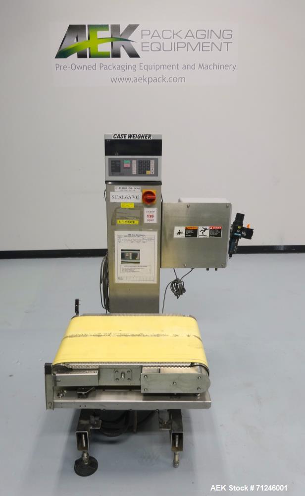 Used Ishida Model DACS-WN-180-SB/WP-N Full Case Checkweigher