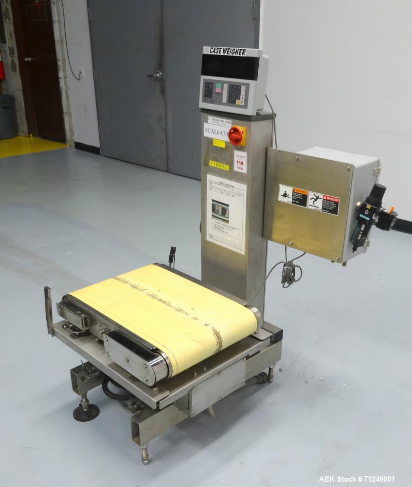 Used Ishida Model DACS-WN-180-SB/WP-N Full Case Checkweigher