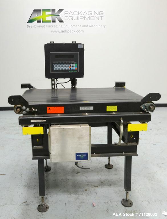 Used- Mettler Toledo Model Express Weigh 9480 Checkweighing System