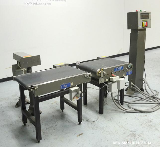 Used Mettler-Toledo Hi-Speed Model CS3400GI-MM Micromate Case Checkweigher