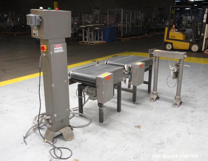 Used Mettler-Toledo Hi-Speed Model CS3400GI-MM Micromate Case Checkweigher