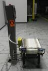 Used Mettler Toledo Hi-Speed Model CS 3400 GT-MM Full Case Check Weigher. Machine has a weight capacity of 10-15lbs. This unit is designed to handle cases, belt dimension 18