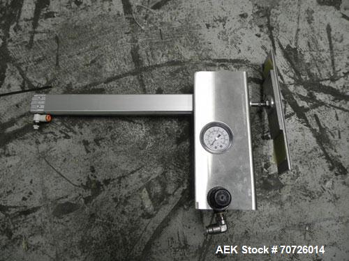 Used Alpha (All-Fill) Model CW-10 Checkweigher. Capable of speeds up to 300 packages per minute. Can handle package weights up to 10 lbs with dimensions up to 15" (long) X 10" (wide). Is rated with a...