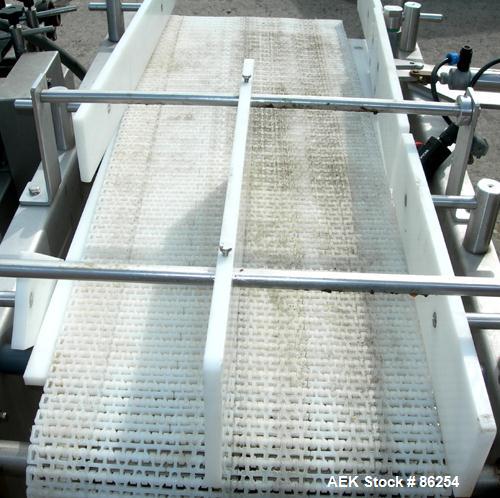 Used Loma 6000 Series Check Weigher. Capable of speeds up to 250 packages per minute. Has a weight range of 6000 grams (13.2 LBS). Typical accuracies of +/- .02 Oz or .6 grams. Maximum product width ...