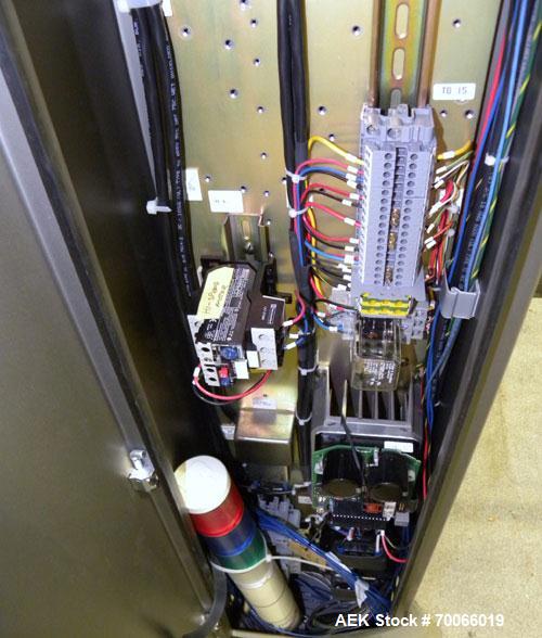 Used Mettler Toledo Hi-Speed Micromate Checkweigher, Model CM6300GI-MM. Accuracy from +/- 100 mg. Containers up to 450 cpm, size range: diameter 2-1/2’’ to 10’’, height depends on stability. Equipped...