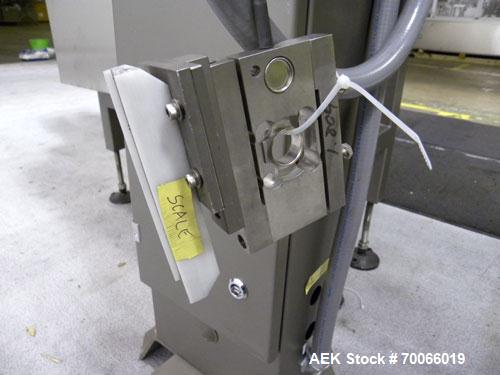 Used Mettler Toledo Hi-Speed Micromate Checkweigher, Model CM6300GI-MM. Accuracy from +/- 100 mg. Containers up to 450 cpm, size range: diameter 2-1/2’’ to 10’’, height depends on stability. Equipped...