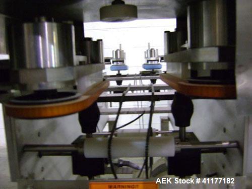 Used Hi-Speed Mettler Toledo Checkweigher, Model CM6400WD-CM. Stainless steel. Side belt driven infeed, and discharge. Approximate 36’’ chain weigh section, weight range up to 20 pounds. Capable of s...