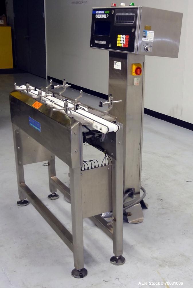 Used Mettler Toledo CM9400 Hi-Speed Canweigh Checkweigher, Model CM9400SH-CM