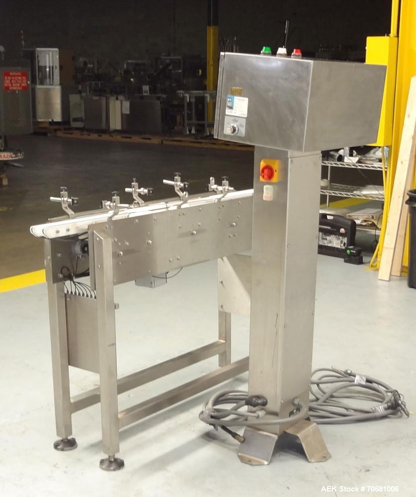 Used Mettler Toledo CM9400 Hi-Speed Canweigh Checkweigher, Model CM9400SH-CM