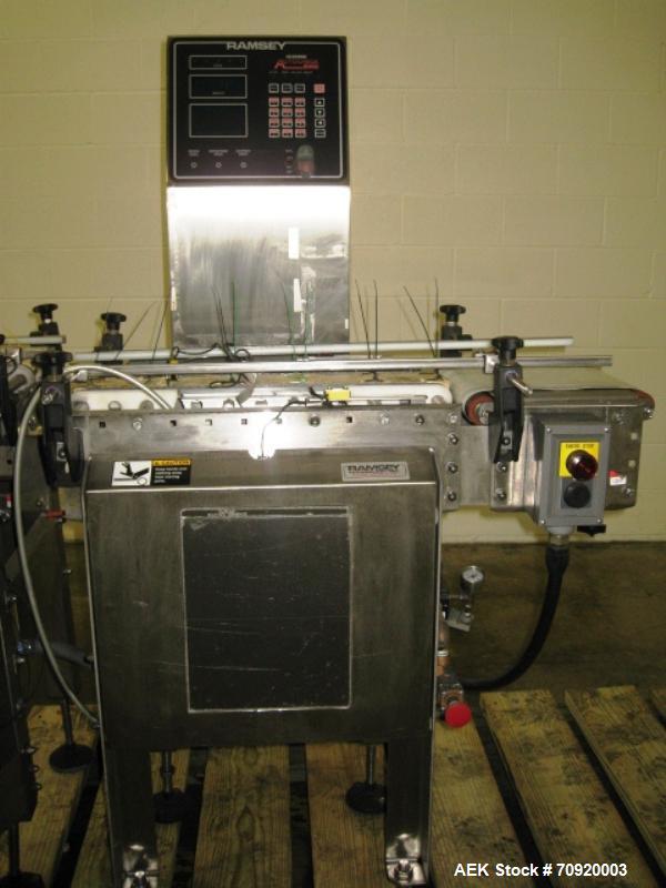 Used Ramsey Icore AC8000 Checkweigher 