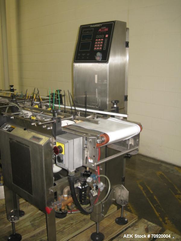 Used Ramsey Icore AC8000 Checkweigher capable