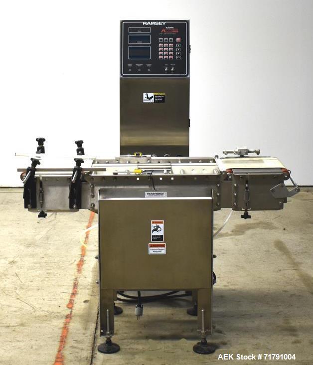 Used- Ramsey Icore AC8000 Checkweigher