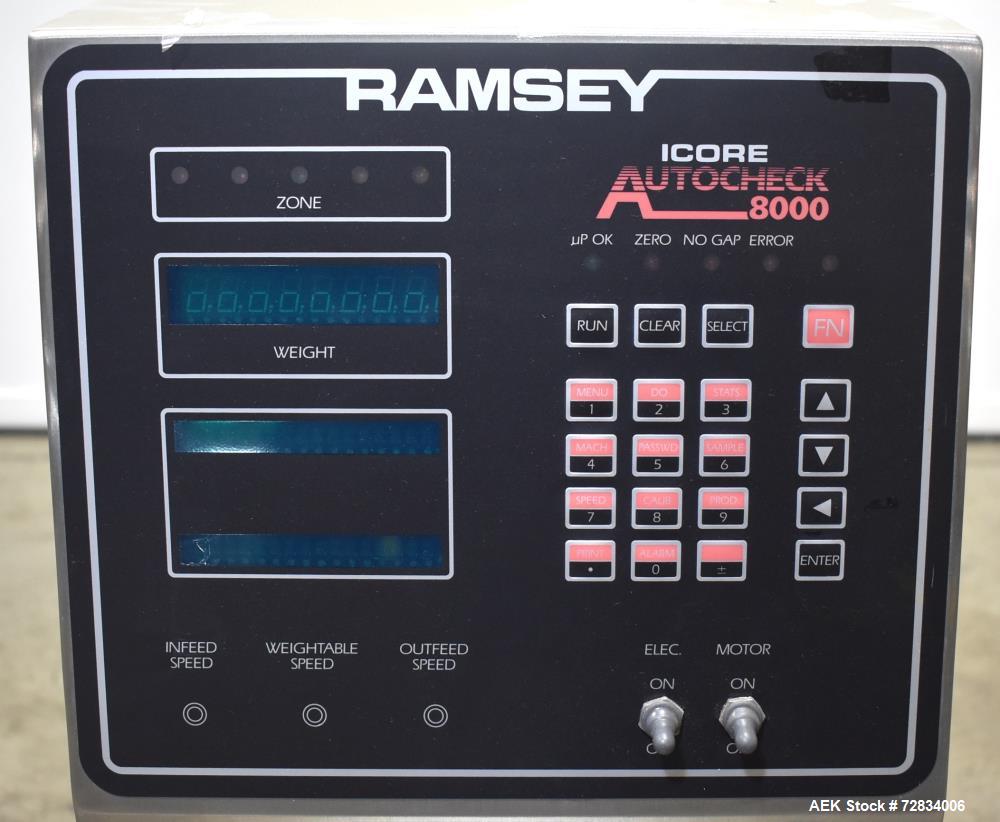 Ramsey Autocheck 8000 Checkweigher