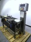 Used Hi-Speed Checkweigher, Model MM. Conveyor consists of8