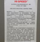 Used Hi-Speed Checkweigher, Model MM. Conveyor consists of8