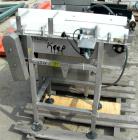 Used Loma 6000 Series Check Weigher. Capable of speeds up to 250 packages per minute. Has a weight range of 6000 grams (13.2 LBS). Typical accuracies of +/- .02 Oz or .6 grams. Maximum product width ...