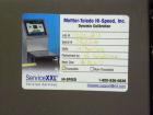 Used Mettler Toledo Hi-Speed Micromate Checkweigher, Model CM6300GI-MM. Accuracy from +/- 100 mg. Containers up to 450 cpm, size range: diameter 2-1/2’’ to 10’’, height depends on stability. Equipped...