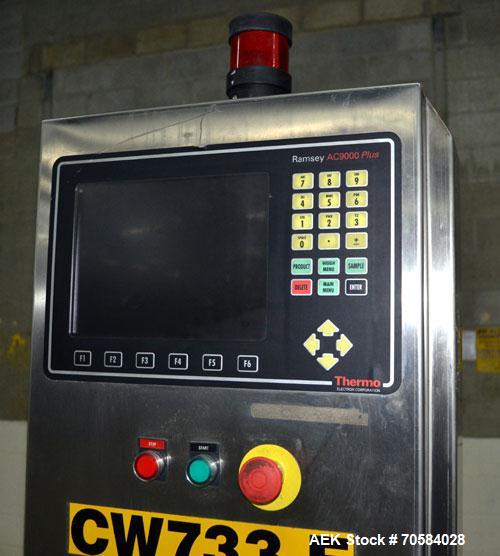 Used Thermo Electron Metal Detector/ Check Weigher Combo.