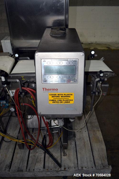 Used Thermo Electron Metal Detector/ Check Weigher Combo.