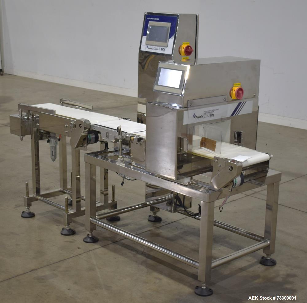 TDI Packsys Model IMC-230S Techik Combination Metal Detector and Checkweigher