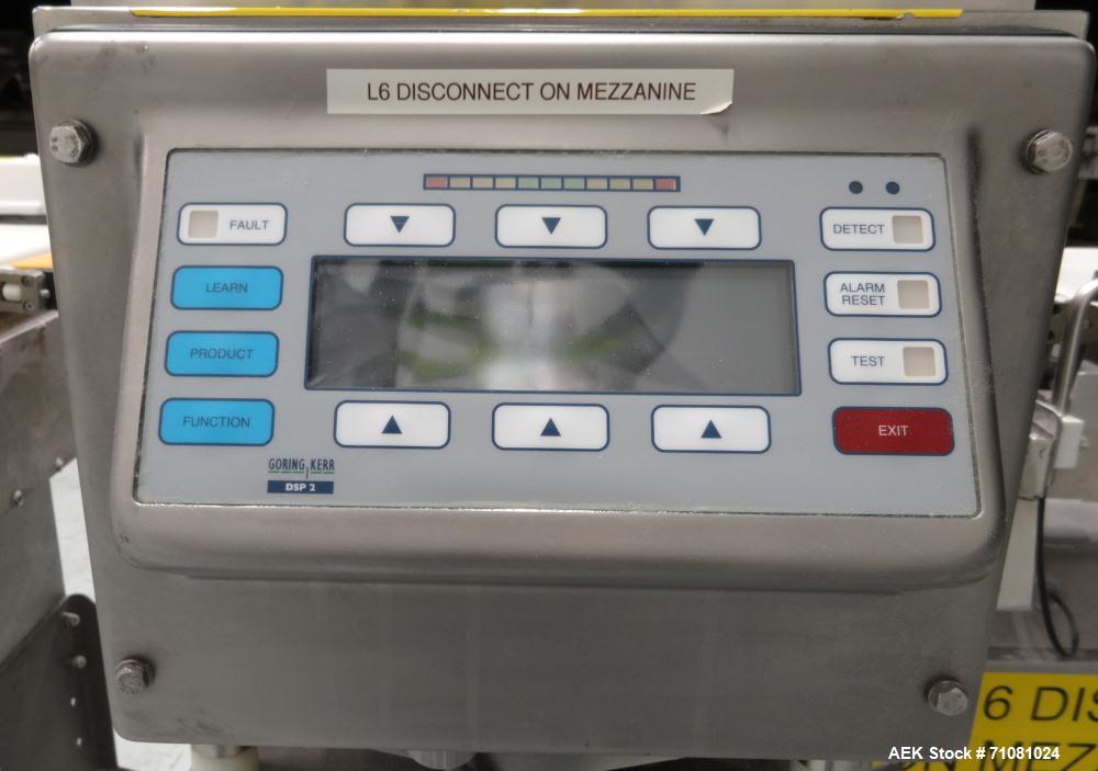 Used Goring Kerr - Ishida Combination Metal Detector Checkweigher.