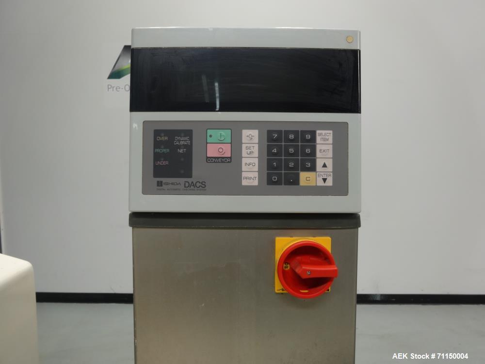 Used Safeline Metal Detector Ishida Checkweigher-Metal Combination Unit