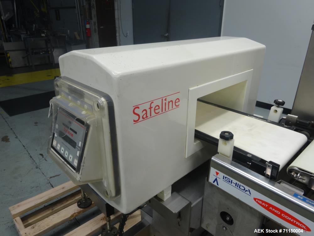 Used Safeline Metal Detector Ishida Checkweigher-Metal Combination Unit