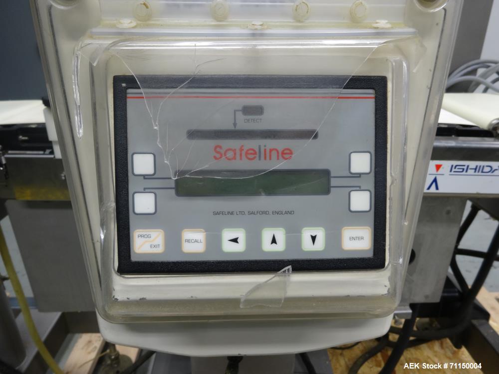 Used Safeline Metal Detector Ishida Checkweigher-Metal Combination Unit
