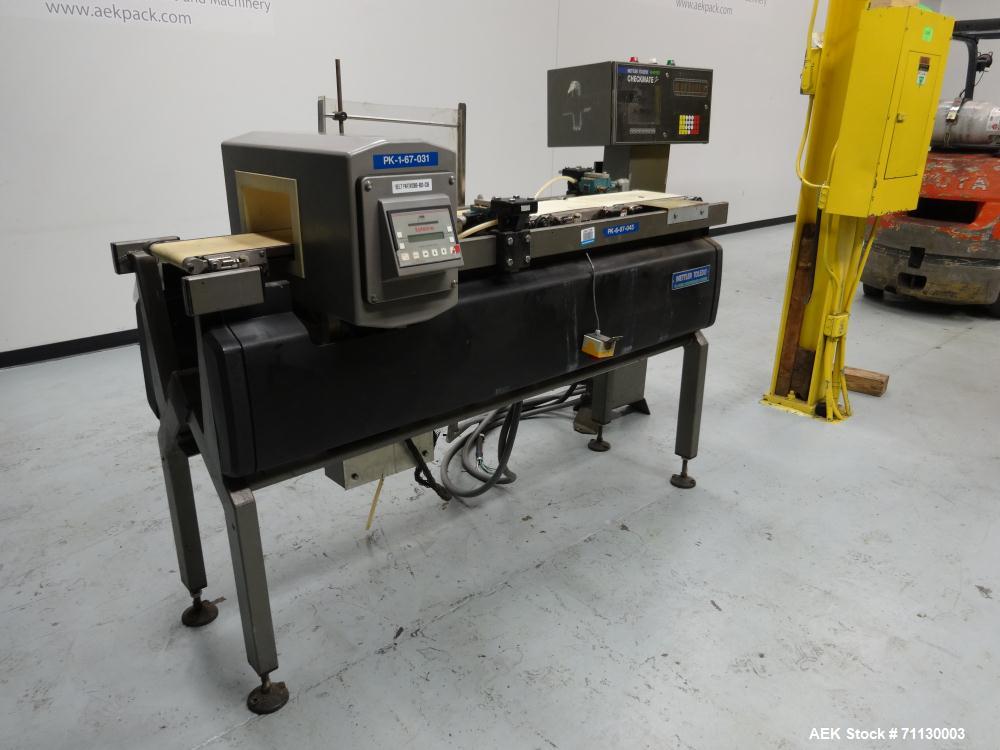 Used Mettler-Toledo Model Checkmate2 Combination Checkweigher