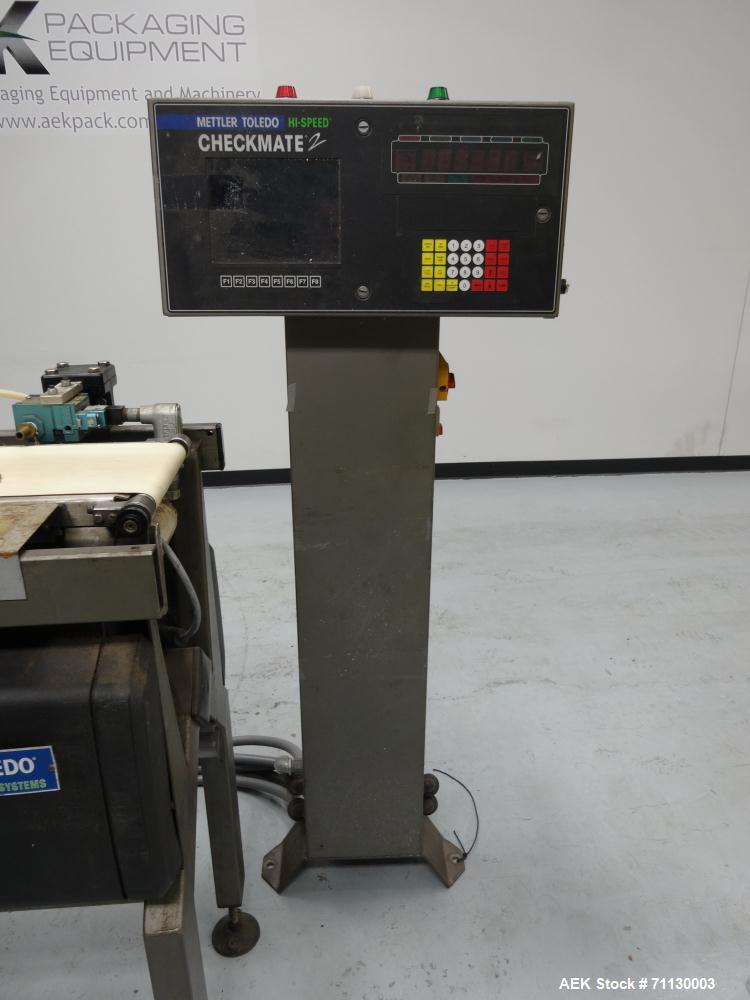 Used Mettler-Toledo Model Checkmate2 Combination Checkweigher