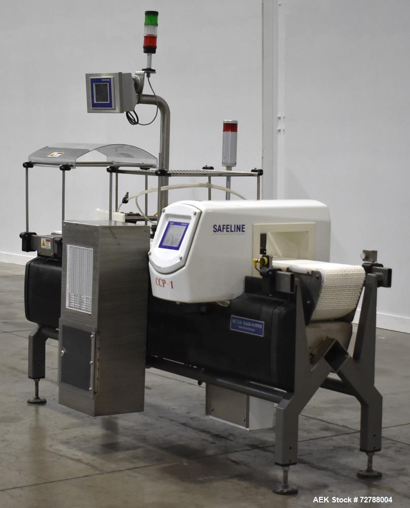 Used- Mettler-Toledo Safeline Hi-Speed Model XE Combination Metal Detector and Checkweigher. Capable of speeds up to 500 pac...