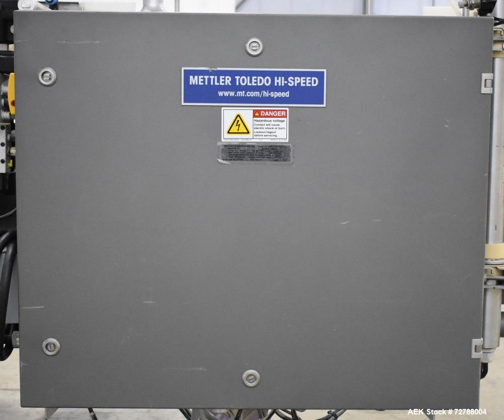 Usado: Detector de metales y controladora de peso combinados Mettler-Toledo Safeline Hi-Speed Model XE. Capaz de alcanzar ve...