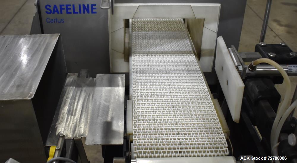 Used- Mettler-Toledo Safeline Hi-Speed Model XE Combination Metal Detector and Checkweigher. Capable of speeds up to 500 pac...