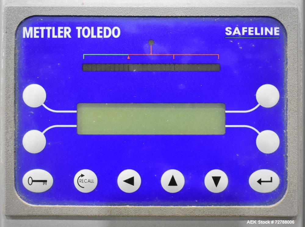 Used- Mettler-Toledo Safeline Hi-Speed Model XE Combination Metal Detector and Checkweigher. Capable of speeds up to 500 pac...