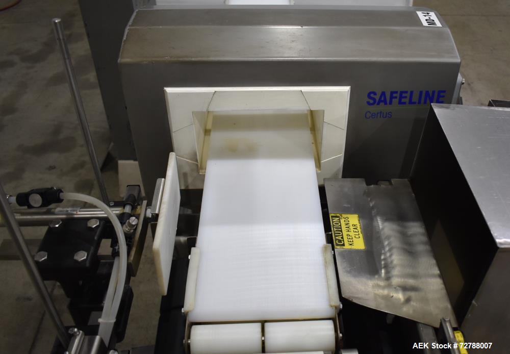 Used- Mettler-Toledo Safeline Hi-Speed Model XE Combination Metal Detector and Checkweigher. Capable of speeds up to 500 pac...