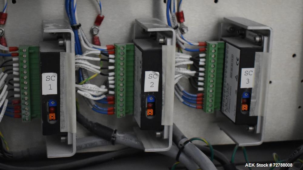 Used Mettler-Toledo Safeline Hi-Speed Model XE Combination Metal Detector and Checkweigher. Capable of speeds up to 500 packages per minute. Capable of weighing product up to 7kg. Approximate 7-3/4" ...